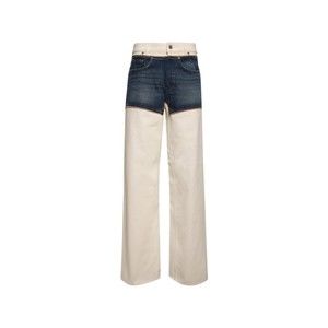 Jean Paul Gaultier The Petit Grand Denim Jeans Ecru - NWT